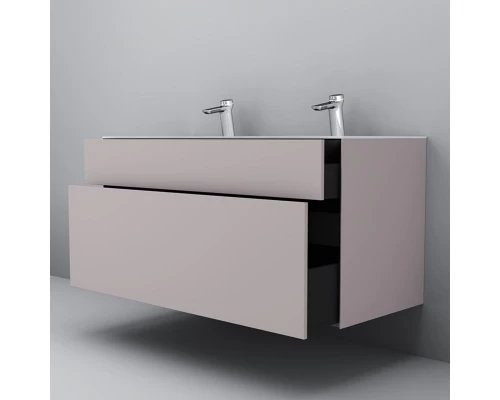 Тумба под раковину Am.Pm Inspire 2.0 M50AFHX1203EGM подвесная 120 см, 3 ящика, цвет элегантный серый, матовый