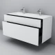 Тумба под раковину Am.Pm Inspire 2.0 M50AFHX1203WM подвесная 120 см, 3 ящика, цвет белый, матовый