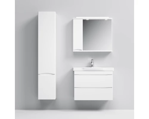 Зеркальный шкаф Am.Pm Like M80MPR0801WG/M80MPL0801WG 80см, левый/правый, белый, с подсветкой