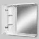 Зеркальный шкаф Am.Pm Like M80MPR0801WG/M80MPL0801WG 80см, левый/правый, белый, с подсветкой