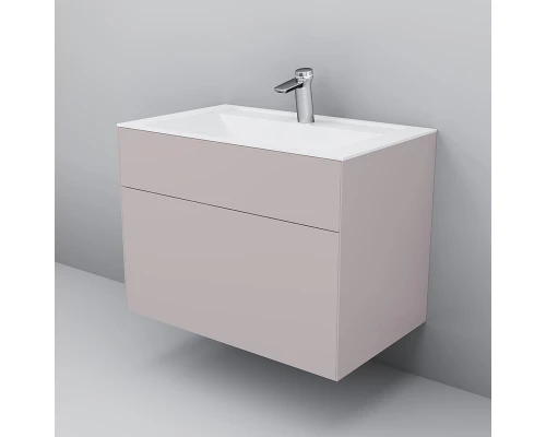 Тумба под раковину Am.Pm Inspire 2.0 M50AFHX0803EGM подвесная 80 см, 3 ящика, цвет элегантный серый, матовый