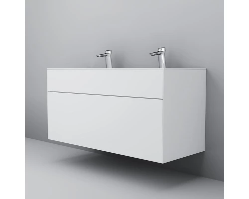 Тумба под раковину Am.Pm Inspire 2.0 M50AFHX1203WM подвесная 120 см, 3 ящика, цвет белый, матовый