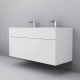 Тумба под раковину Am.Pm Inspire 2.0 M50AFHX1203WM подвесная 120 см, 3 ящика, цвет белый, матовый