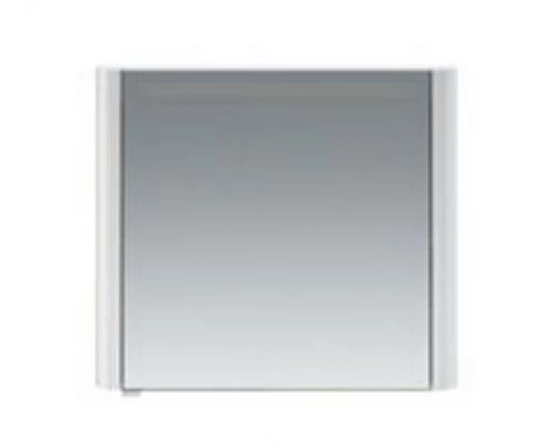 Зеркальный шкаф Am.Pm Sensation M30MCL0801WG, цвет - белый глянец, с подсветкой, левый, 80 см