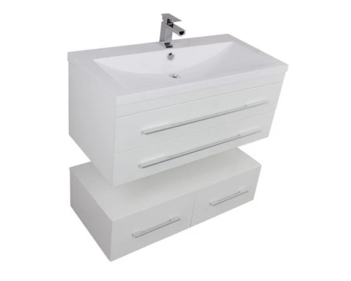 Тумба под раковину Aquanet Нота 100 (005) 00171496, цвет белый