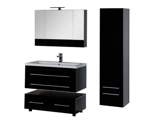 Тумба под раковину Aquanet Верона 100 подвесная 00175382, цвет белый