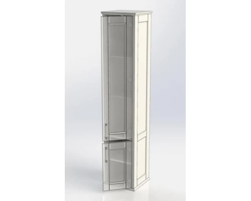 Пенал Aquanet Бостон М, 36 см, белый матовый, левый/правый, 00209680/00209681