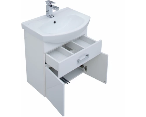 Тумба под раковину Aquanet Ирис 60, 1 ящик, 2 дверцы, 00198381