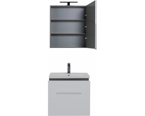 Тумба под раковину Aquanet Порто 60 белый, 00195730