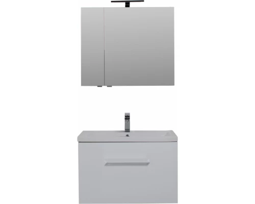 Тумба с раковиной Aquanet Порто 80 белый, 00212577