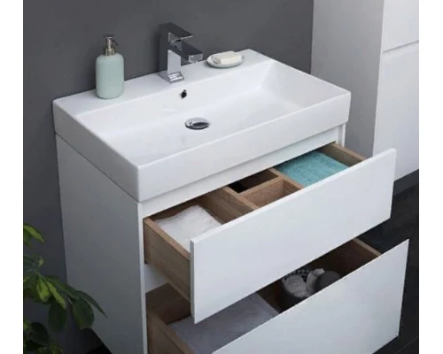 Тумба под раковину Aquanet Бруклин 70 00203959, цвет- белый