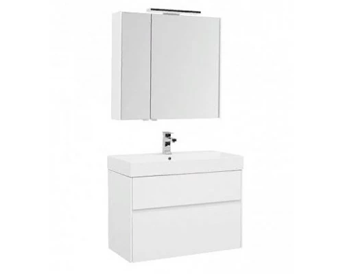 Тумба под раковину Aquanet Бруклин 85 00203960, цвет- белый