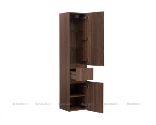Шкаф-пенал Aquanet Нью-Йорк 35 00203956, цвет орех