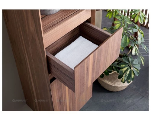 Шкаф-пенал Aquanet Нью-Йорк 35 00203956, цвет орех