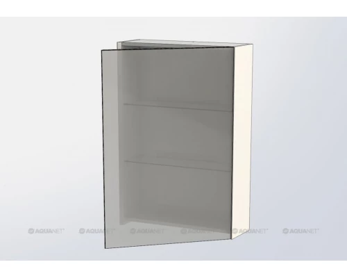 Зеркальный шкаф Aquanet Нью-Йорк 60 00203951, цвет орех