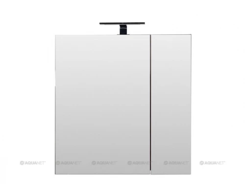 Зеркальный шкаф Aquanet Нью-Йорк 85см, орех, 00203954