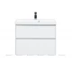 Тумба под раковину Aquanet Гласс 80 00238361, цвет белый