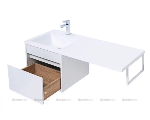 Тумба под раковину Aquanet Токио 48 00236915 (подвесная, 1 ящик), цвет белый
