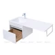 Тумба под раковину Aquanet Токио 48 00236915 (подвесная, 1 ящик), цвет белый