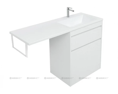 Тумба под раковину Aquanet Токио 68 00239291 (напольная, 1 ящик), цвет белый