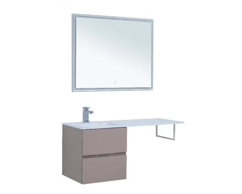 Тумба под раковину Aquanet Алвита 48 00243661, цвет капучино