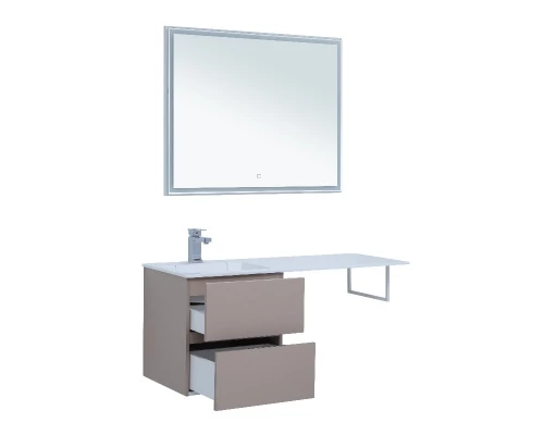 Тумба под раковину Aquanet Алвита 48 00243661, цвет капучино