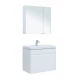 Тумба под раковину Aquanet Палермо 80 см подвесная, белый, 253587