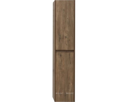 Шкаф-пенал для ванной Aquanet Nova Lite, 35 см, дуб рустикальный, 00249522