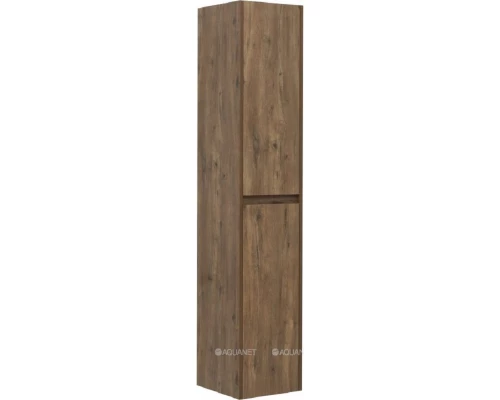 Шкаф-пенал для ванной Aquanet Nova Lite, 35 см, дуб рустикальный, 00249522