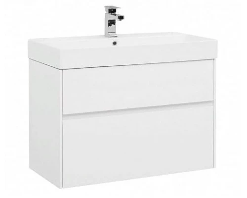 Тумба под раковину Aquanet Бруклин 85 00203960, цвет- белый
