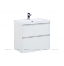 Тумба под раковину Aquanet Гласс 60 00196961, цвет белый