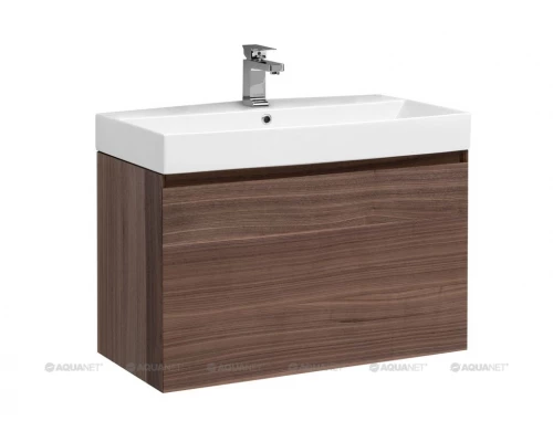 Тумба под раковину Aquanet Нью-Йорк 85 см, орех, 00203947