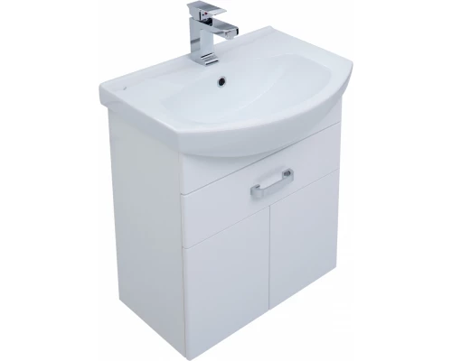 Тумба под раковину Aquanet Ирис 60, 1 ящик, 2 дверцы, 00198381