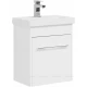 Тумба с раковиной Aquanet Августа 50 (Moduo Slim), белая, 00254069