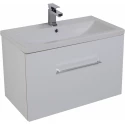 Тумба с раковиной Aquanet Порто 80 белый, 00212577