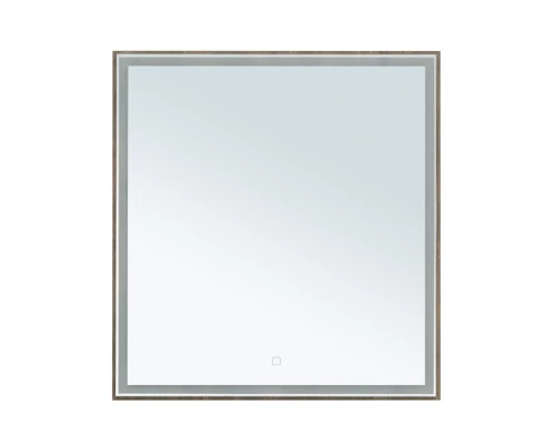 Зеркало Aquanet Nova Lite 75, 249513, с подсветкой, цвет рамки дуб рустикальный