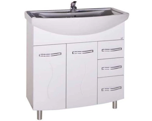 Тумба с раковиной АСБ-Мебель Грета 80, напольная