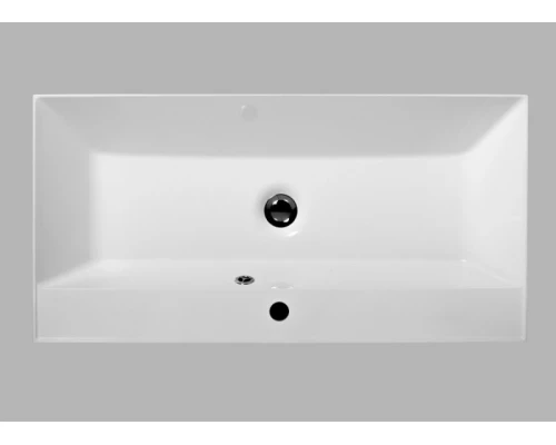 Тумба под раковину BelBagno Marino MARINO-900-2C-PIA-BL-P, 90 х 45 х 80 см, Bianco Lucido - белый глянец