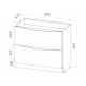 Тумба под раковину BelBagno Marino MARINO-900-2C-PIA-BL-P, 90 х 45 х 80 см, Bianco Lucido - белый глянец