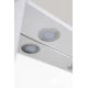 Зеркальный шкаф BelBagno Marino MARINO-SPC-700/750-1A-BL-P-L/R, 70 х 75 см, с LED-подсветкой, Bianco Lucido - белый глянец, левый/правый