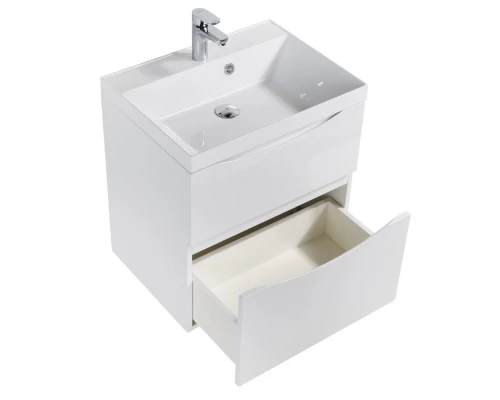 Тумба под раковину BelBagno Marino 70 см, Bianco Lucido - белый глянец, MARINO-H60-700-2C-SO-BL-P