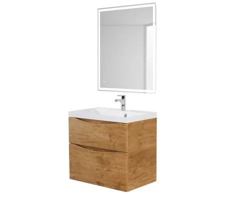 Тумба под раковину BelBagno Marino 80 см, Rovere Nature - натуральный дуб, MARINO-H60-800-2C-SO-RN-P