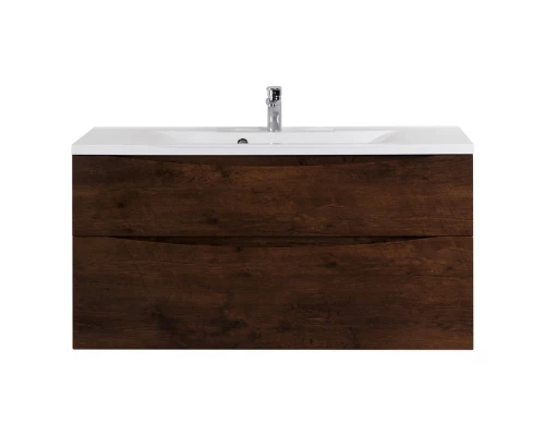 Тумба под раковину BelBagno Marino 100 см, Rovere Moro - коричневый дуб, MARINO-H60-1000-2C-SO-RW-P