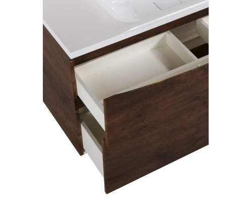 Тумба под раковину BelBagno Marino 100 см, Rovere Moro - коричневый дуб, MARINO-H60-1000-2C-SO-RW-P