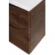 Тумба под раковину BelBagno Marino 100 см, Rovere Moro - коричневый дуб, MARINO-H60-1000-2C-SO-RW-P