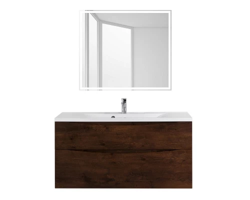 Тумба под раковину BelBagno Marino 100 см, Rovere Moro - коричневый дуб, MARINO-H60-1000-2C-SO-RW-P