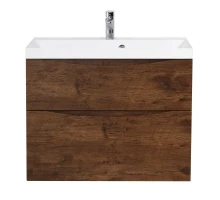 Тумба под раковину BelBagno Marino 60 см, Rovere Moro - коричневый дуб, MARINO-H60-600-2C-SO-RW-P