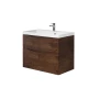 Тумба под раковину BelBagno Marino 90 см, Rovere Moro - коричневый дуб, MARINO-H60-900-2C-SO-RW-P