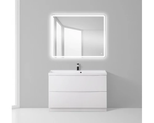 Тумба под раковину BelBagno Marino MARINO-900-2C-PIA-BL-P, 90 х 45 х 80 см, Bianco Lucido - белый глянец