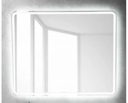 Зеркало BelBagno SPC-MAR-1000-800-LED-BTN 100 x 80 см со встроенным светильником и кнопочным выключателем